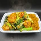 Best Shrimp w. Broccoli芥蓝虾套餐 in Orangeburg, NY